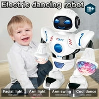Забава Танцување Робот Електронска Играчка Со Музика Осветлување Играчки Подарок За Деца Деца