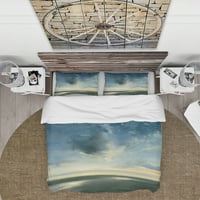 ДизајнАрт „Сино крајбрежно изгрејсонце“ Комплет за капакот