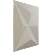 Ekena Millwork 5 8 W 5 8 H Haven Endurawall Декоративен 3Д wallиден панел, Ultracover Satin Blossom White White