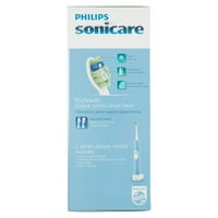 Филипс Соничаре Серија контрола на плаки електрична четка за заби на полнење, Челик Сина HX6211 46