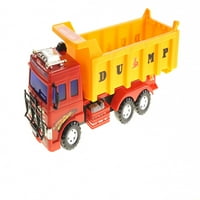 Голем камион со депонија со играчка за момче за триење на мали деца