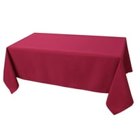 Правоаголник табела со отпорна на полиестерска табела на табелата Црвена 60 104